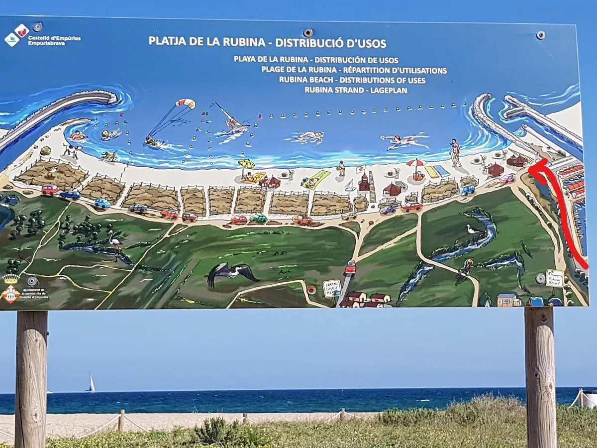 Empuriabrava 500M De La Plage De La Rubina 스페인